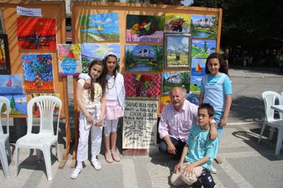 Silivri Sahilinde Sanat Rüzgârları