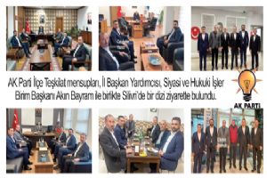 AK Parti Heyetinden protokol ziyaretleri