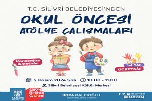 3-4 Yaş Çocuklar için Atölye Çalışmaları sürüyor