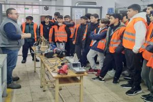 Ertuğrul Gazi Ortaokulu’ndan Yusuf Sarıbekir Lisesi ziyareti