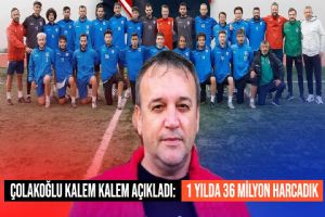 Silivri Spor Kulübü Başkanı Çolakoğlu, Haziran’da bırakıyorum