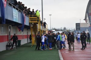 Silivrisporlu oyuncular Silivrililerle küfürleşti