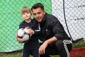 Deniz’den, oğlu Demir Burak Çilem'in futbol kariyerine destek