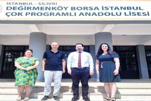 Silivri İlçe Millî Eğitim Müdürü Damat’tan okullara yaz dönemi ziyareti