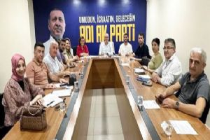 Silivri AK Parti'de Yürütme Kurulu Toplantısı