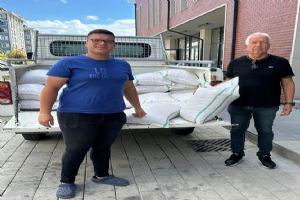 Silivrili Özkanlı ailesi çiftçilerinden anlamlı bağış