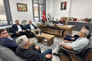 Silivri AK Parti Teşkilatı’ndan Nüfus Müdürü Nuray Şen’e ziyaret