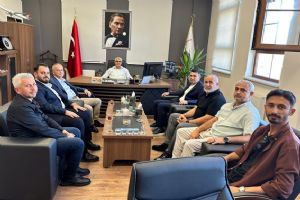 Silivri AK Parti Teşkilatı Emniyet Müdürü Turhan’la bir araya geldi
