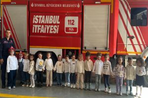 Silivri Maşalacı miniklerden İtfaiyeye anlamlı ziyaret Silivri Maşalacı miniklerden İtfaiyeye anlamlı ziyaret