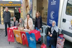 link AK Parti Silivri Teşkilatı Pazar yerinde vatandaşlarla buluştu