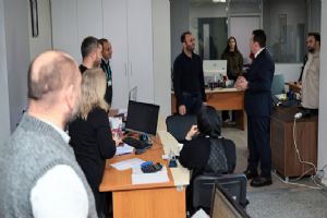 Silivri Belediye Başkanı Balcıoğlu, belediye personeli ve vatandaşlarla bir araya geldi