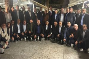 Mücahit Ermiş’in ev sahipliğinde geniş katılımlı protokol buluşması