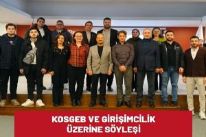 Rumeli Üniversitesi’nde KOSGEB ve Girişimcilik Söyleşisi Rumeli Üniversitesi’nde KOSGEB ve Girişimcilik Söyleşisi
