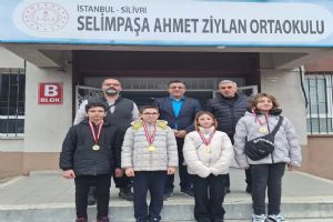 Selimpaşa Ahmet Ziylan Ortaokulu’nda başarı taçlandı