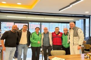 link Silivrispor Yönetiminden Voleybol Takımına Moral Ziyareti