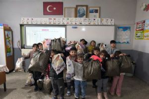 Silivri'den uzanan yardım eli ile ısınan minik yürekler