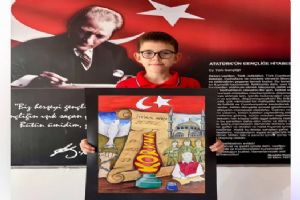 Ahmet Ziylan Ortaokulu öğrencisi Doruk Bayuk Silivri Birincisi oldu