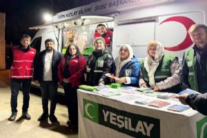 Silivri'de iki hilal iyilik için buluştu