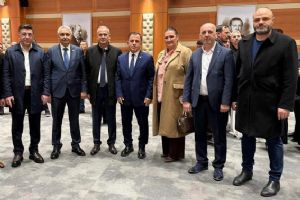 link Silivri AK Parti Teşkilatı İstanbul İl Başkanlığı bayramlaşma programına katıldı