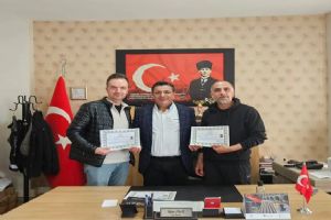 Selimpaşa Ahmet Ziylan Ortaokulu öğretmenlerine Başarı Belgesi takdim edildi