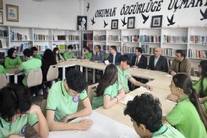Silivri Kaymakamı Toğan'dan Şerife Baldöktü Lisesi'ne ziyaret Silivri Kaymakamı Toğan'dan Şerife Baldöktü Lisesi'ne ziyaret