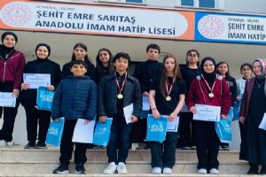 Silivri Şehit Emre Sarıtaş AİHL öğrencilerinden başarı