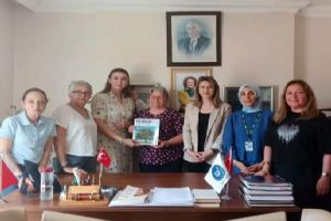 Silivri Yeşilay’dan ÇYDD’ye ziyaret