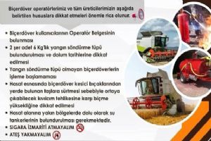 Silivri'de hasat sezonu öncesi yangın uyarısı: “Ateş yakmayalım, izmarit atmayalım”
