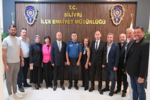 Silivri MHP’den Emniyet Müdürü Büzkaya’ya ziyaret