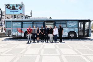Silivri Belediye Başkan Vekili Yalçın Ekici, Kentsel Dönüşüm Mobil İletişim Ofisi'ni ziyaret etti