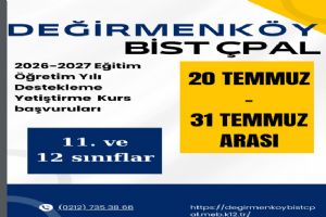 Silivri Değirmenköy BİST CPAL'de DYK başvuruları devam ediyor
