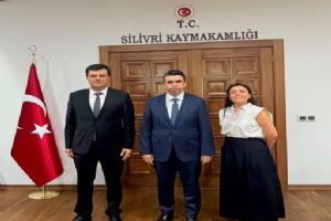 Silivri Mektebim Koleji Yöneticilerinden Kaymakam Murat Eren’e hayırlı olsun ziyareti