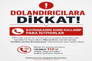 Silivri’de Kaymakamın adını kullanarak dolandırıcılık girişimi