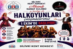 Silivri’de Halkoyunları çalışmaları 1 Ekim’de başlıyor