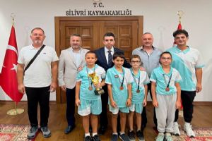 Silivri Okçuluk Kulübü’nden Kaymakam Murat Eren’e ziyaret