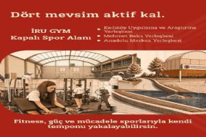 İRU GYM’de spor yılın 365 günü devam ediyor