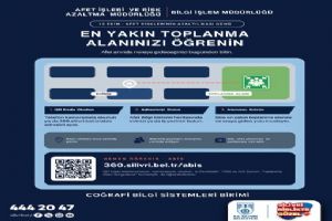 link Silivri Belediyesinden vatandaşlara toplanma alanı çağrısı