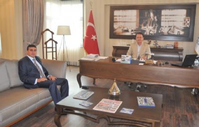 Gültekin’den Işıklar’a ziyaret