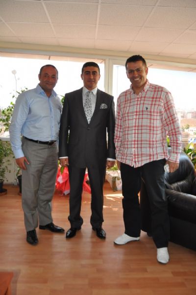 Anadolu’dan Güntürk’e ziyaret Anadolu’dan Güntürk’e ziyaret