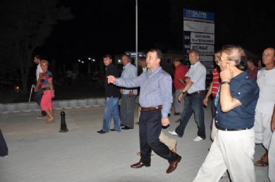 Işıklar Atatürk Caddesi’ni denetledi