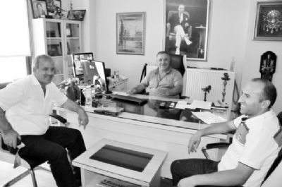 Ergin’den gazetemize ziyaret