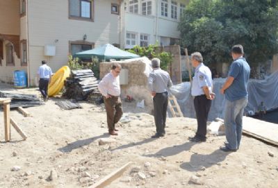 Işıklar çalışmaları denetledi