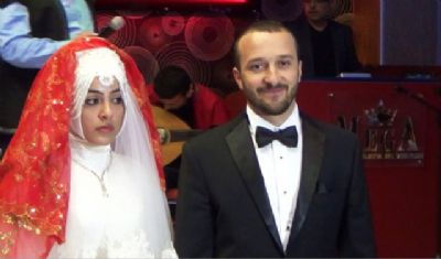 Genç işadamı dünya evine girdi