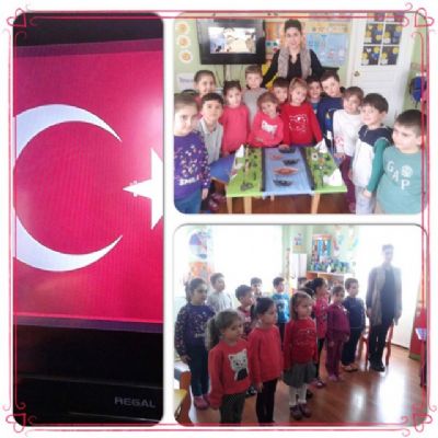 18 Mart, miniklere anlatıldı