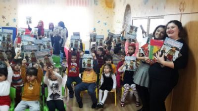 Erguvan Anaokulu Şahinkanat’ı ağırladı