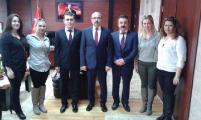 Turgut Reis’ten Kaymakama ziyaret