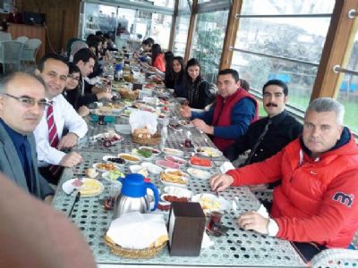 Hasgal öğrencilerine moral kahvaltısı