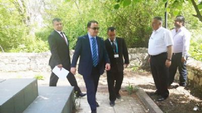 Işıklar, çalışmaları yerinde inceledi