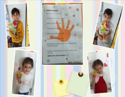 Maşalacı miniklerinden annelerine sürprizler