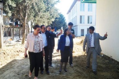 Mezarlıklar Müdürlüğü hizmet binası tamamlanmak üzere